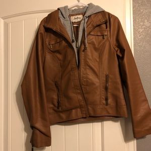 Leather jacket
